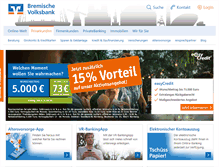 Tablet Screenshot of bremischevb.de